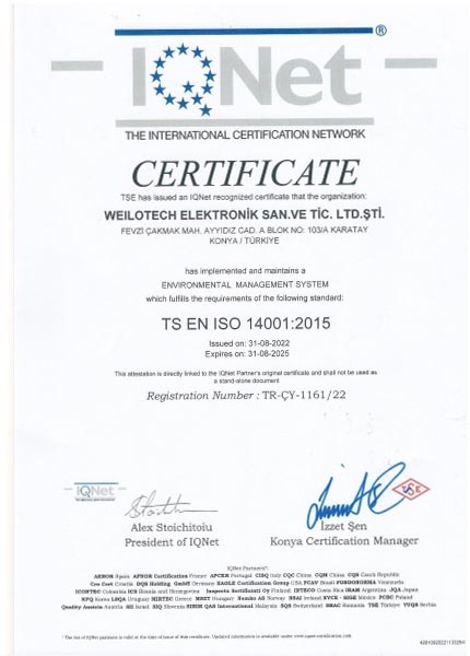 ISO:14001 Çevre Yönetimi